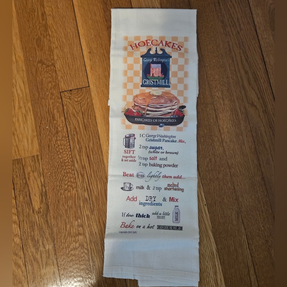 NEW GW Mount Vernon Tea Towel